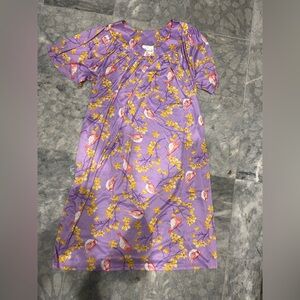 Essentials Lavender Floral nightgown